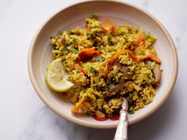 Turmeric fried veggie rice (15)