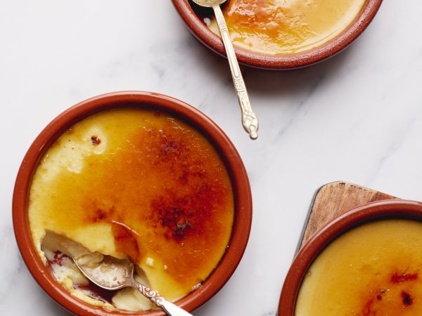 Vegan crème brulee