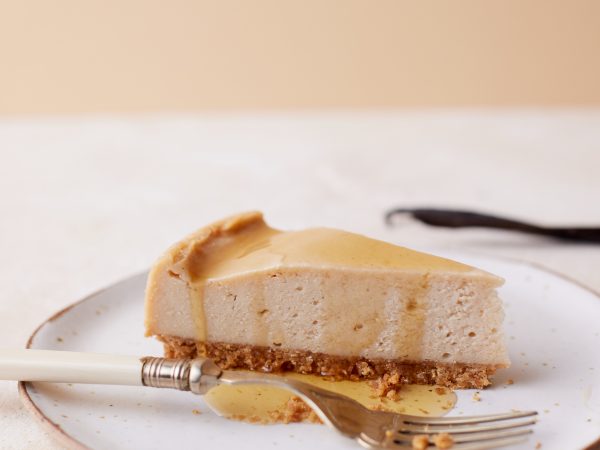 Vegan vanilla and maple cheesecake (1)