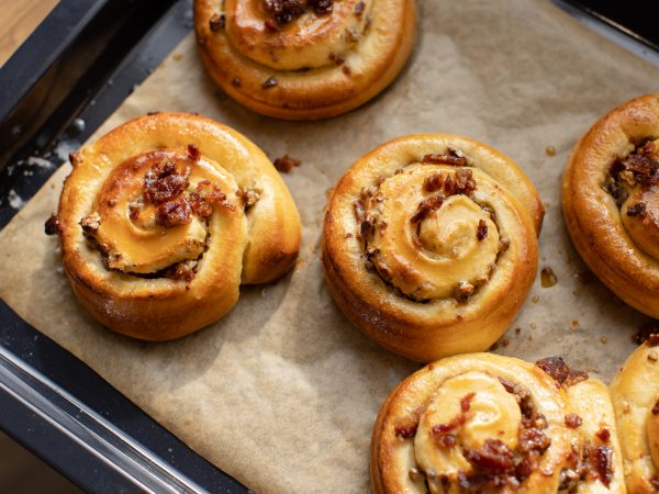 laurian maple bacon swirls