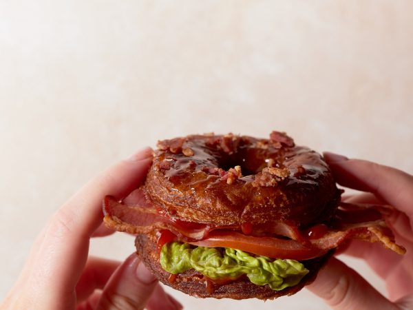 Maple BLT cronut 1