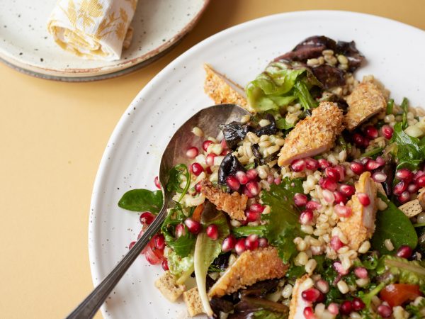 Chicken salad with maple vinaigrette 7