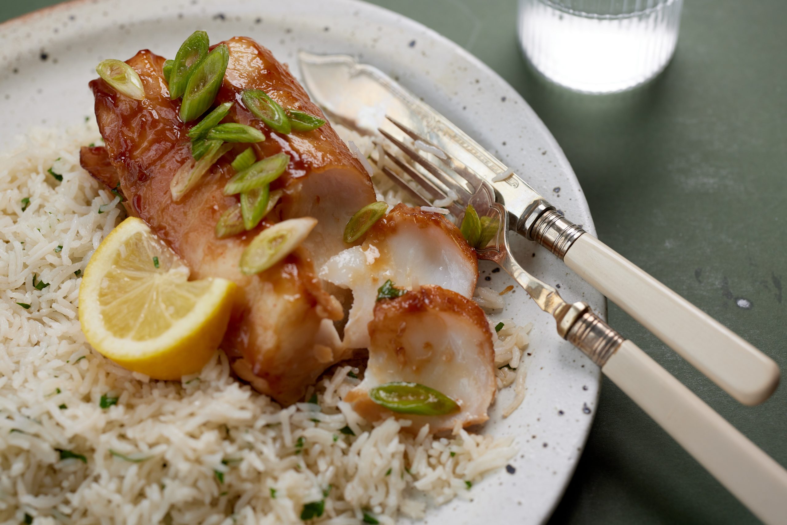 Maple Teriyaki Glazed Cod