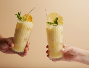 Coconut, Pineapple and Maple Coolers