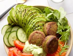 Falafel and Maple Salad Bowl