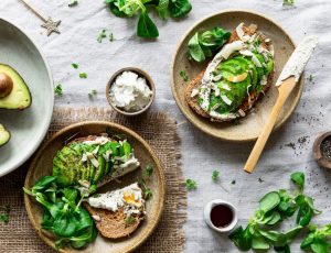 Maple-Whipped Ricotta and Avocado Toast