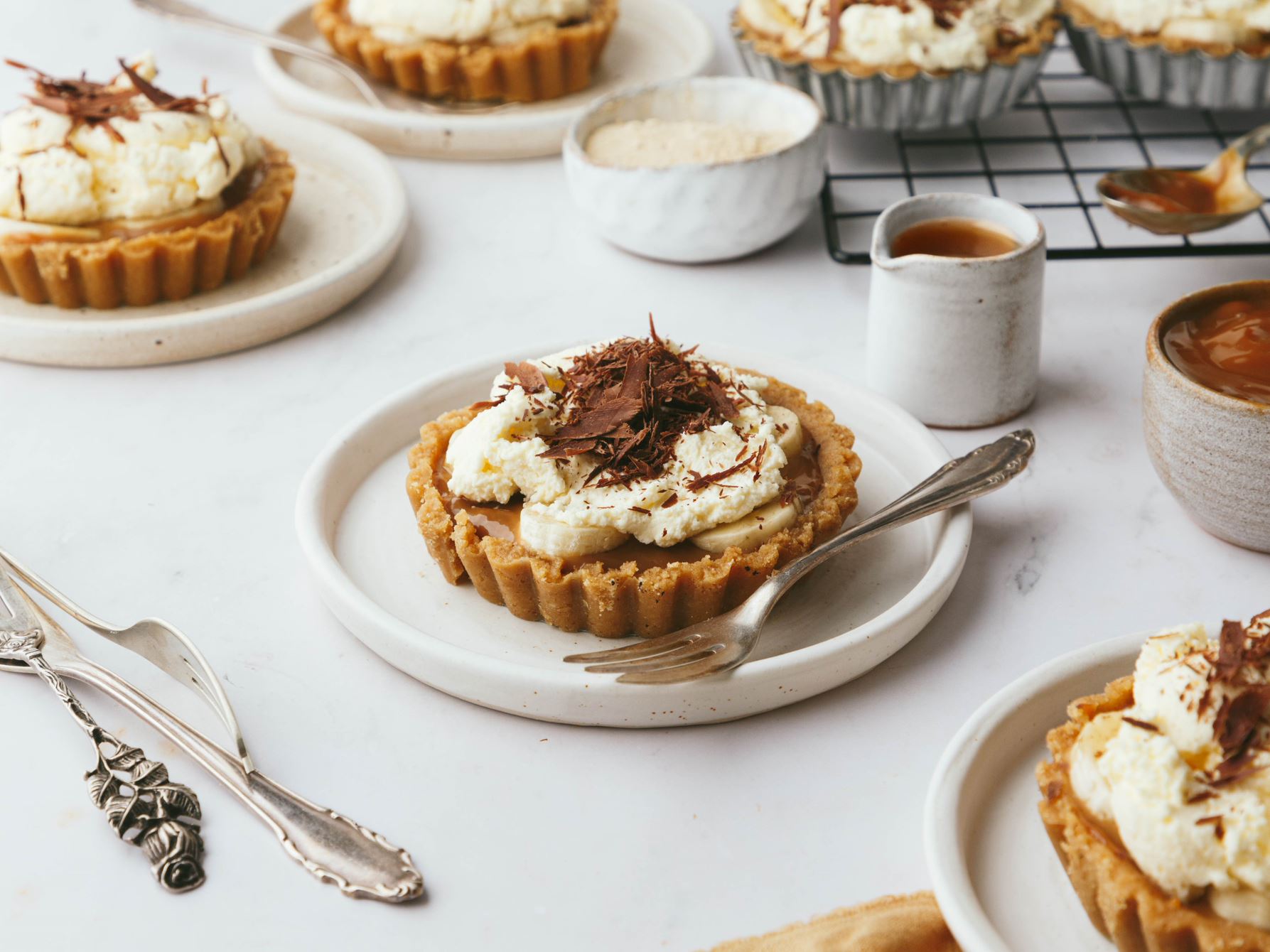 A Cup of Tea and Cake’s Mini Maple Banoffee Pies - Maple from Canada