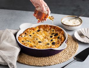 Maple and Blackberry Clafoutis