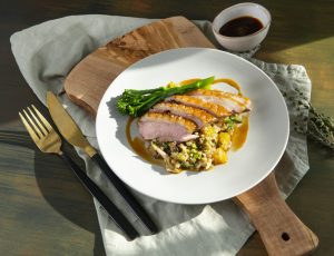 Peter McKenna&#8217;s Maple and Five Spice Glazed Duck Breast Salad