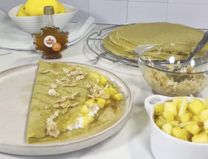 Immune Boosting Maple Pancakes