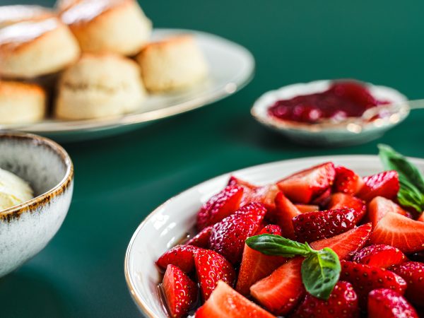 Maple and Balsamic Vinegar Strawberries