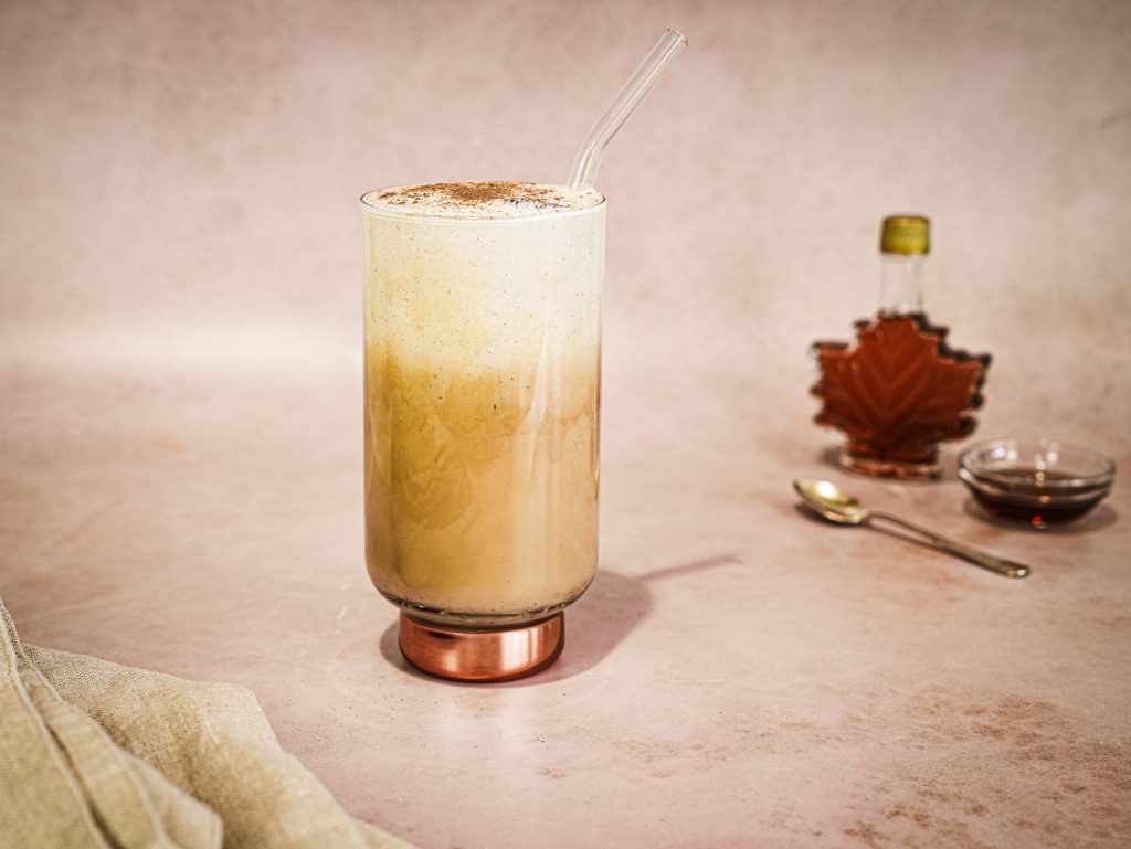 Maple Shaken Espresso with Pumpkin Cold Foam - Maple from Canada