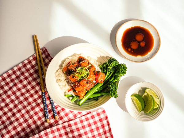 Sweet Chilli and Lime Maple Glazed Tofu