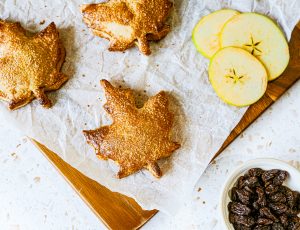 ‘Maple Leaf’ Apple and Raisin Hand Pies