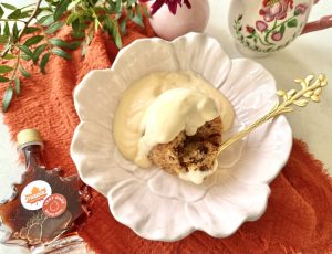 Sticky Maple Date Pudding