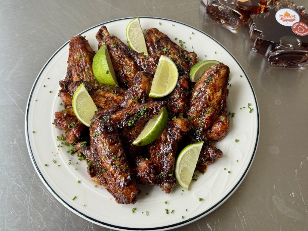 Sticky Soy Maple Wings - Maple from Canada