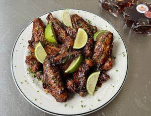 Sticky Soy Maple Wings