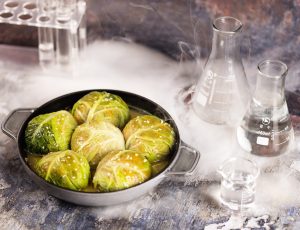 Maple Miso Stuffed Cabbage Brains